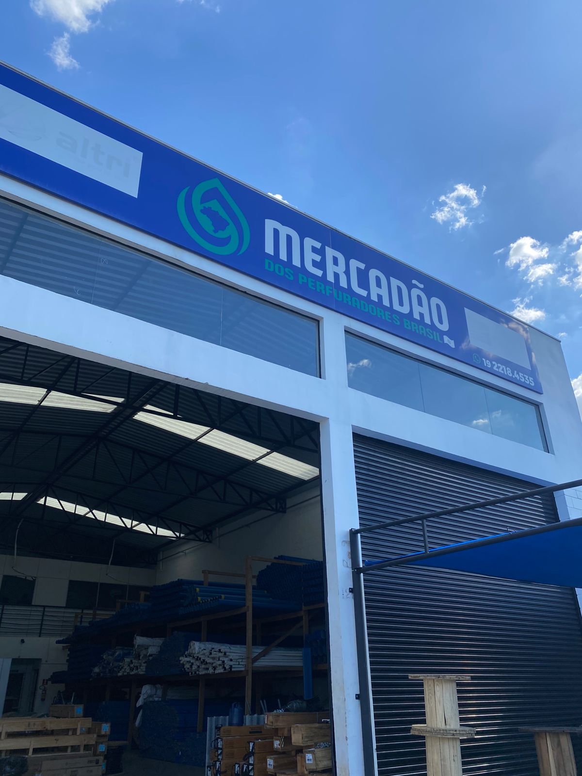 Fachada do Mercadão dos Perfuradores Brasil